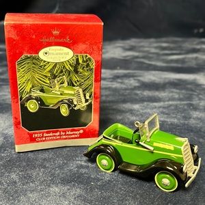 Vtg Car Hallmark Keepsake Ornament